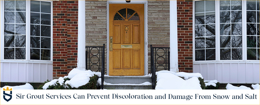 Prepare our surfaces for the winter with a Stone Sealing service