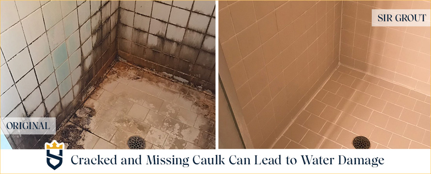 Cracked or Missing Caulk Can Lead to Moisture Issues