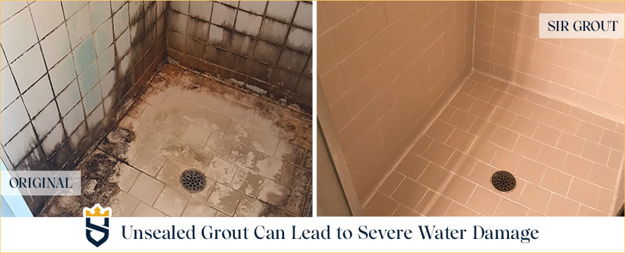Unsealed Grout Can Lead to Severe Moisture Issues